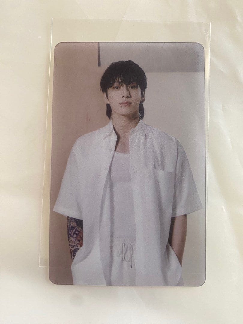 BTS JUNGKOOK GOLDEN WEVERSE EARLY BIRD BENEFICIO PHOTOCARD A OFICIAL