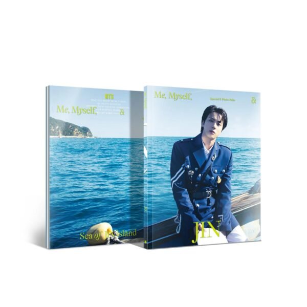 BTS - JIN SPECIAL 8 FOTOFOLIO ME, MYSELF, AND JIN SEA OF JIN ISLAND