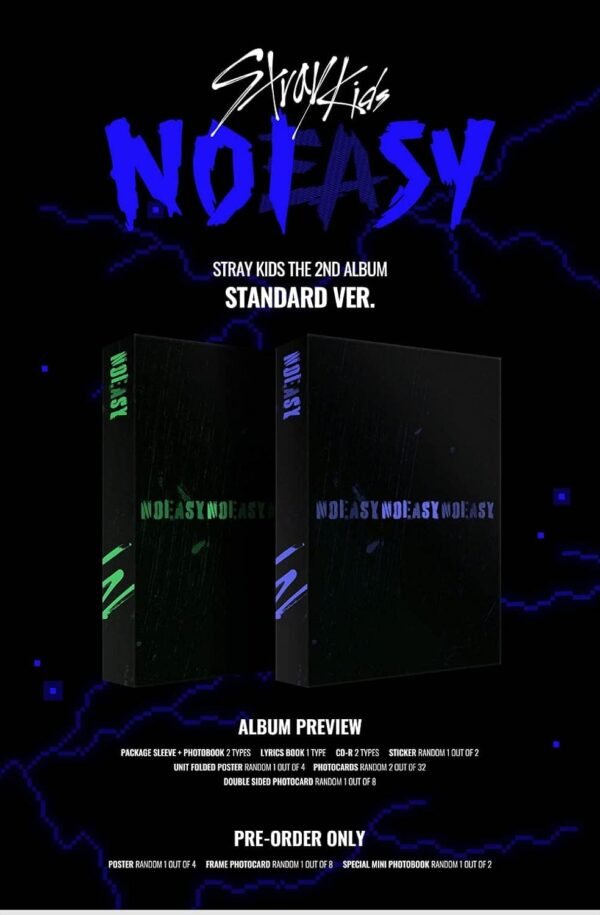 STRAY KIDS - 2ND ALBUM NOEASY (EDICIÓN STANDARD)