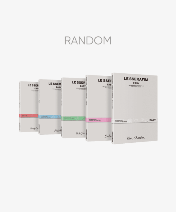 LE SSERAFIM - EASY 3RD MINI ALBUM COMPACT VER. - Image 2
