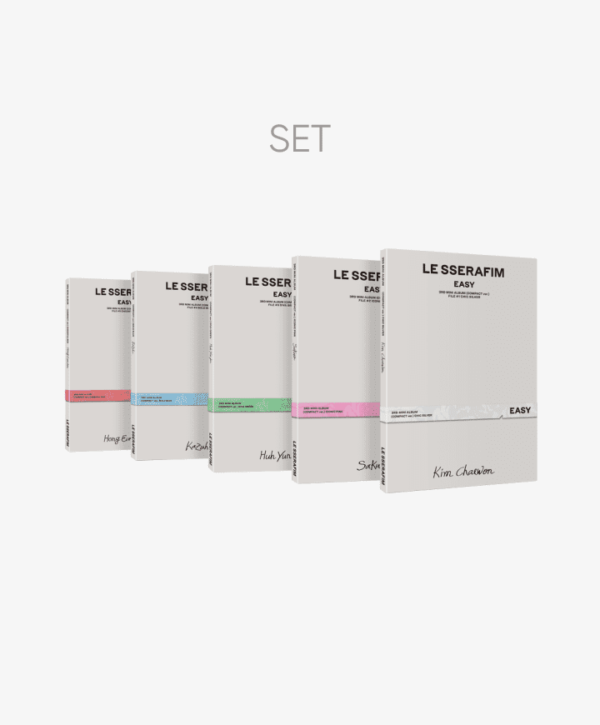 LE SSERAFIM - EASY 3RD MINI ALBUM COMPACT VER. - Image 3