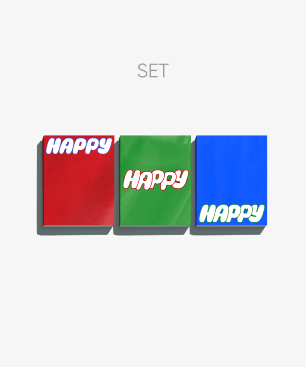 JIN PRIMER ALBUM - 'HAPPY' (SET EDICIÓN NORMAL)