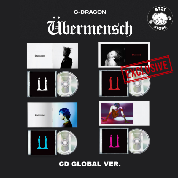 G-DRAGON - ÜBERMENSCH 3RD ALBUM (GLOBAL VER. EXCLUSIVA)