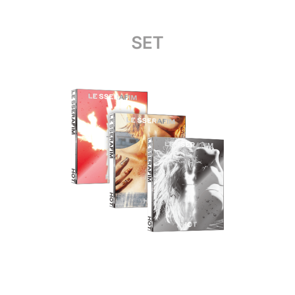 LE SSERAFIM 'HOT' 5TH MINI ALBUM (EDICIÓN STANDARD SET)