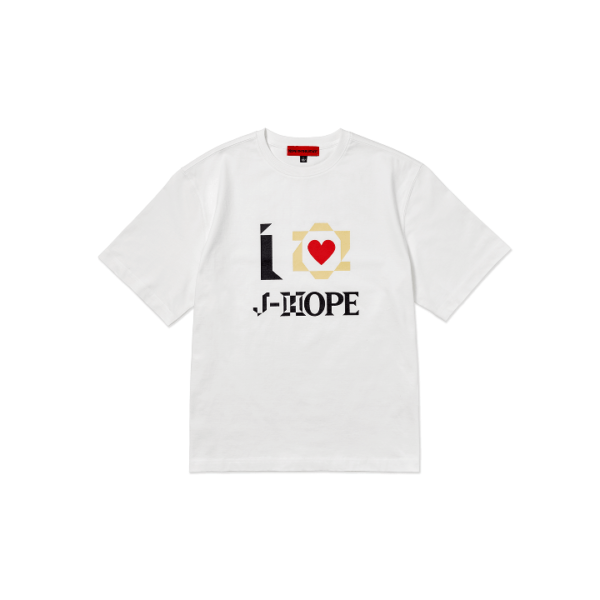 BTS - J-HOPE - HOPE ON THE STAGE OFFICIAL MD S/S T-SHIRT (WHITE)