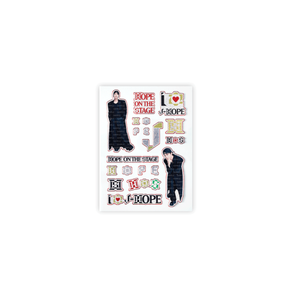 BTS - J-HOPE - HOPE ON THE STAGE OFFICIAL MD STICKER SET