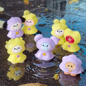 BT21 - MINI MININI RAINY DAY PELUCHE LLAVERO