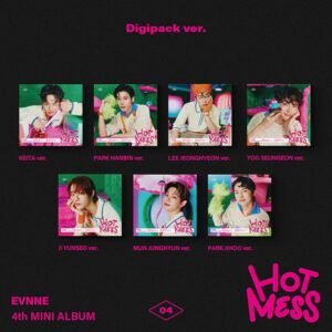EVNNE - 4th Mini Album [HOT MESS] (Digipack Ver.) (Random Ver.)